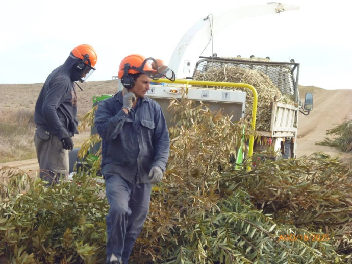Trabajando con la máquina de limpieza